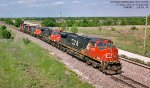 Old Canadian National C44-9W Units
